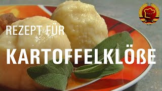 So kannst du schnell wunderbare Kartoffelklöße kochen wie früher einfaches Rezept aus der DDR [upl. by Airom]