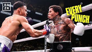 6TH ROUND STOPPAGE Gervonta Davis vs Rolly Romero  Every Punch [upl. by Nawram6]