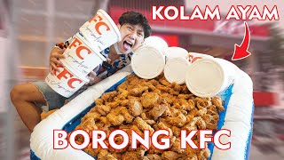 BORONG KFC SAMPAI KOSONG SEHARIAN [upl. by Llerahs]