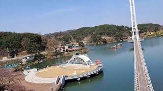 대한민국 최대의 자연호수인 예당저수지 Yedang Reservoir the largest natural lake in Korea [upl. by Gowrie]