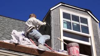 Stucco dormers off rooftops [upl. by Lister887]