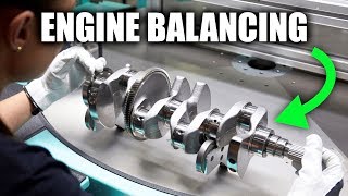 How Engine Balancing Works  Smooth Running Cars [upl. by Tilford]