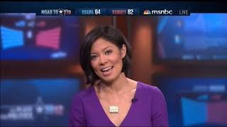 2012 MSNBC Election Night State Calls and Results [upl. by Ahsiekel]