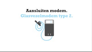 Aansluiten glasvezelmodem type 2 [upl. by Adnamaa]