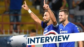 SampdoriaNapoli Quagliarella «Gol da sogno vittoria stupenda» [upl. by Femi]