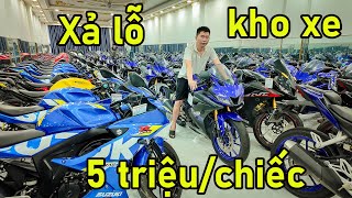 XẢ KHO GIÁ SỐC KAWSAKI Z1000 HONDA CBR150 YAMAHA R15V3 SUZUKIA 150R SỐC 5 TRIỆU XE MÁY GIÁ RẺ [upl. by Hardunn]