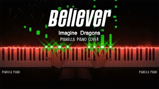 Imagine Dragons  Believer  Piano Cover by Pianella Piano [upl. by Rog]