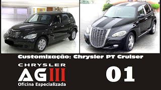 01 Personalização de PT Cruiser Retirada e Desmontagem do Motor [upl. by Caneghem]