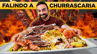 Corbucci chega de SURPRESA na CHURRASCARIA [upl. by Brenza]