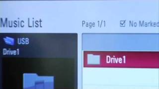 LG 2009 TVs  USB Connectivity and DivX HD how to [upl. by Whiting]