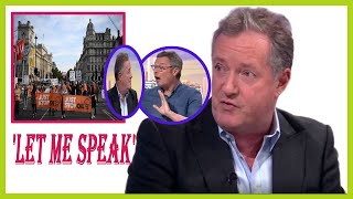 Piers Morgan fumes let me speak as he clashes with Hugh FearnleyWhittingstall live on BBC [upl. by Jobina281]