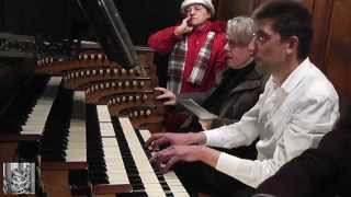 SaintSulpice organ audition by Vincent Genvrin 22 22 January 2012 [upl. by Nosyerg]