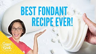 How to make the best fondant recipe ever [upl. by Raynata]