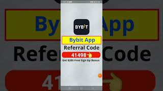 Bybit referral code  41498  Bybit referral code binance club Bybit referral code blog crypto z [upl. by Cordle]