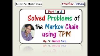 Lecture 2 Solved Problems of the Markov Chain using TRANSITION PROBABILITY MATRIX Part 1 of 3 [upl. by Knut399]