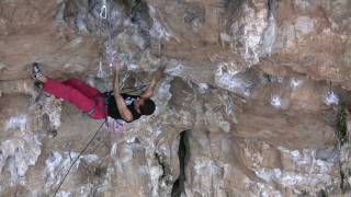 Domenico climbing Invidia 8B [upl. by Yellehs]