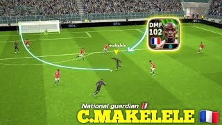 102 Rated C Makelele Review🔥  DMF  efootball [upl. by Htenay]