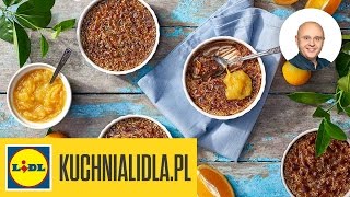 🍮🍫 Crème brûlée czekoladowy z konfiturą pomarańczową  Paweł Małecki  Przepisy Kuchni Lidla [upl. by Onnem892]