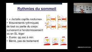 SOMMEIL  Parasomnie Somniloquie Terreurs nocturnes et Somnambulisme Dr Bruno BARROSO Neurologue [upl. by Braswell]