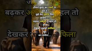 Inspirational quotes for life हौसले बुलंद कर रास्तों पर चल दे shorts [upl. by Dayle]