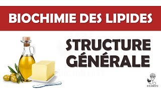 Biochimie  Structure générale des Lipides [upl. by Lig]