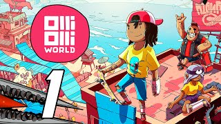 OlliOlli World  Gameplay Playthrough Part 1  No Commentary PS5 4K 60FPS [upl. by Ratcliffe]