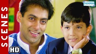 Salman Khan amp Aditya Narayan Scenes HD Jab Pyaar Kisise Hota Hai  Father Son Videos  Hindi Movie [upl. by Anera]