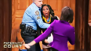 Complete Chaos On Paternity Court [upl. by Domenic]