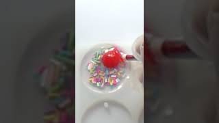 DIY Candy Apple Keychain for the Perfect Gift🍎🎁 diy resin jewellerydesign [upl. by Daniel]