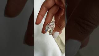 Moissanite morganite or diamond 💎Tell a unique story with us 💖moissanite diamond morganite [upl. by Critchfield17]