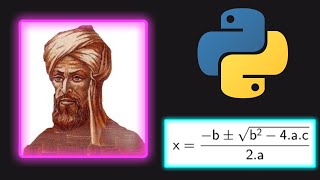 Algoritmo da fórmula de Bhaskara em Python [upl. by Tiena926]