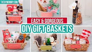 How to make gift baskets to WOW everyone on your list  The DIY Mommy [upl. by Yrehc]