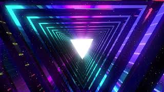 Abstract Tunnel VJ Motion Background  Neon Light Tunnel Free VJ Loops  4K VJ Loops [upl. by Einra]