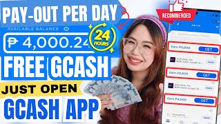 Just OPEN GCASH APP KIKITA NA PER DAY P4000 FREE GCASH LEGIT PAYOUT SA GCASH WALLET  WALANG LARO [upl. by Ireva]