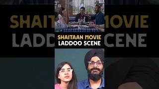 WHAT WAS IN THE LADDOO😱 shaitaan madhavan reaction [upl. by Irat]