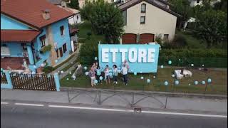 Ecco la casa tutta azzurra per festeggiare la nascita di Ettore [upl. by Kingsly]