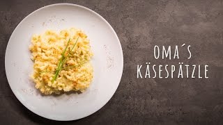 Käsespätzle Rezept [upl. by Fenton879]