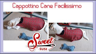 🐶 Cappottino Cane gatto FACILISSIMO Tutorial di cucito creativo [upl. by Izaak69]