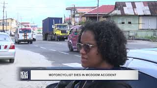 MOTORCYCLIST DIES IN MCDOOM ACCIDENT [upl. by Haelhsa]