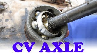 How a CV Axle Works [upl. by Yrtnahc]