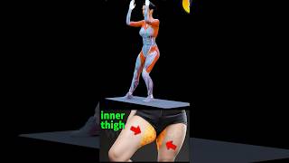 EASY EXERCISE TO LOSE INNER THIGH FAT workout4d [upl. by Hgielrac]