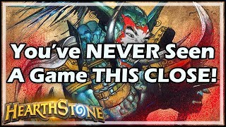 You’ve NEVER Seen A Game THIS CLOSE  Rastakhan’s Rumble Hearthstone [upl. by Hesketh]