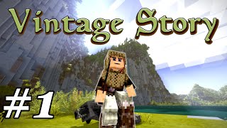 VINTAGE STORY Episode 1  Surviving the First Night [upl. by Ajnotal598]