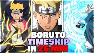 BORUTO TIMESKIP in 25 MINUTEN  Two Blue Vortex [upl. by Thun]