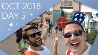 Walt Disney World Vlog  Day 5  Toy Story Land  October 2018  Adam Hattan amp Gary C [upl. by Artied]