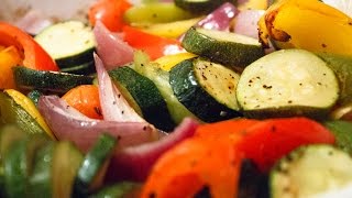 How to make Roasted Mediterranean Vegetables [upl. by Chasse]