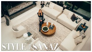 Super Modern Luxury Home Interior Design Revealed  Style With Sanaz [upl. by Wiltshire]