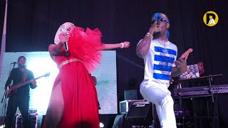 Tanasha X Diamond Platnumz  Gere LIVE PERFORMANCE [upl. by Arraet]