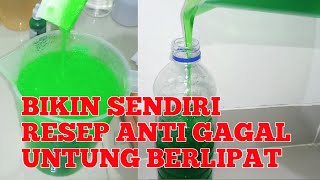 Cara membuat sabun cuci piring cair kental super wangi [upl. by Kieryt]