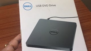 Unboxing Dell External DVDRW Optical Drive DW316 [upl. by Lewert]